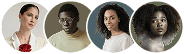 Four client portraits